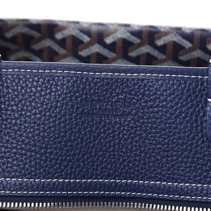 Goyard Goyardine Sac Hardy Pet Carrier PM Navy 7 of 9