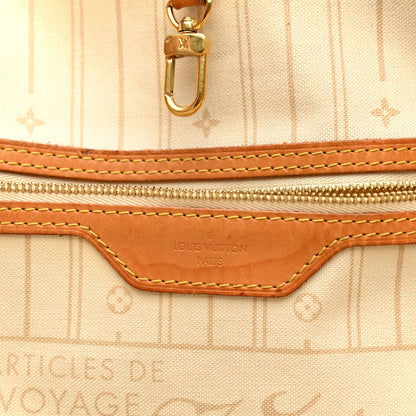 Louis Vuitton Damier Azur Neverfull MM 5 of 23