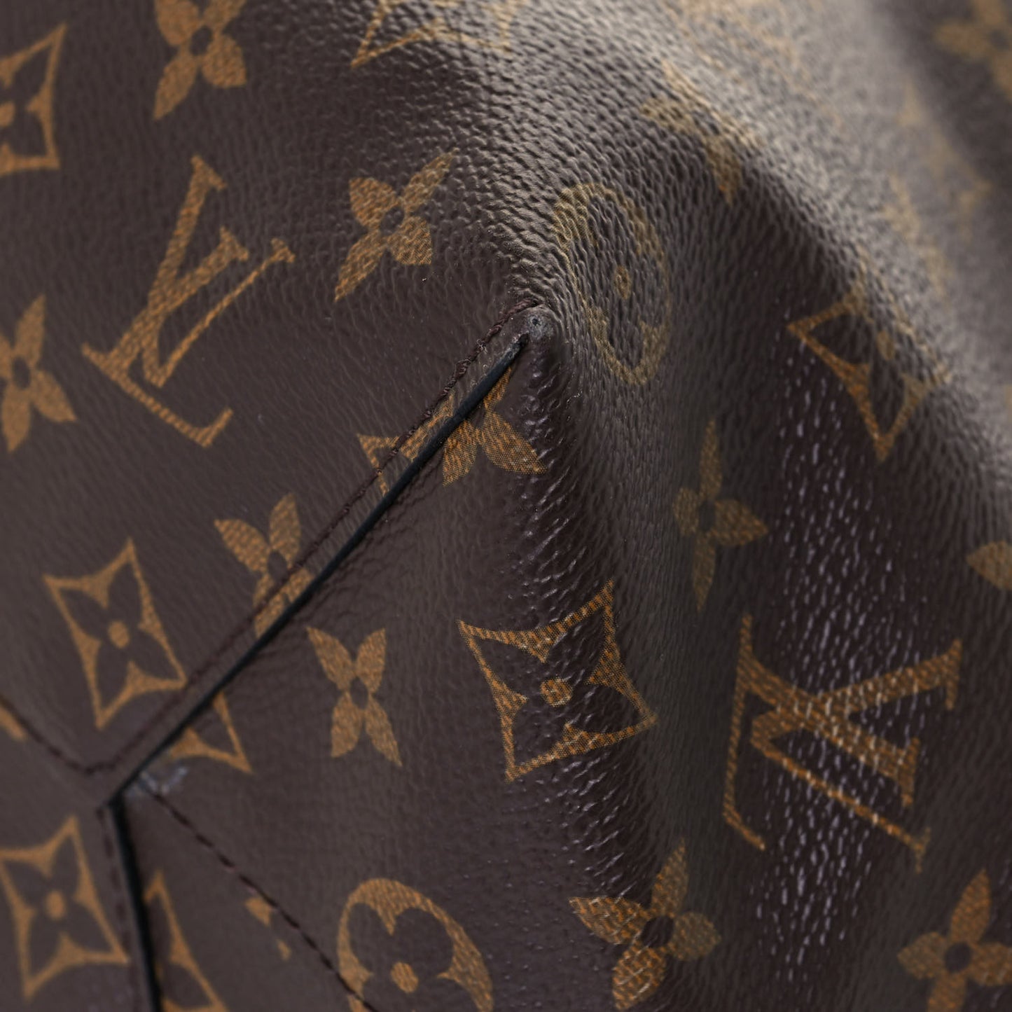 Monogram Flower Hobo Black