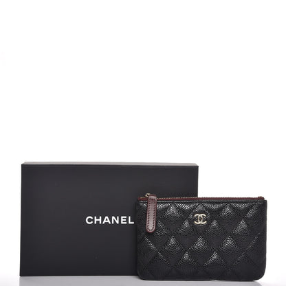 Chanel Caviar Quilted Small Cosmetic Case Black 8 of 8