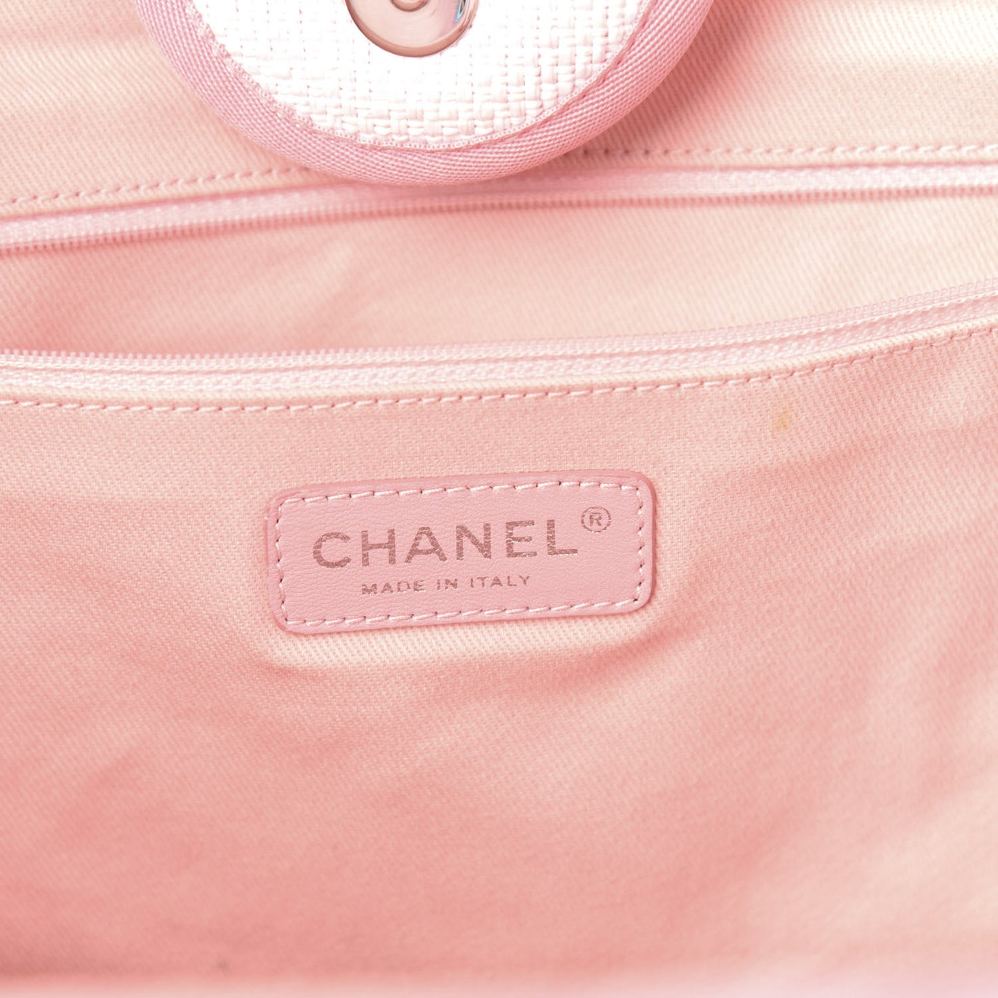 Canvas Medium Deauville Tote Pink