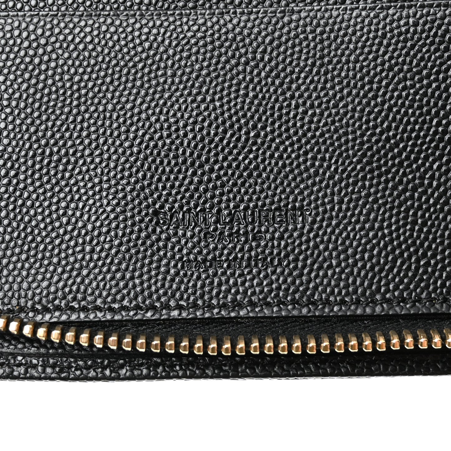 Grain De Poudre Zip Around Travel Wallet Black