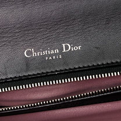 Christian Dior Lambskin Large Diorama Flap Bag Black 6 of 9