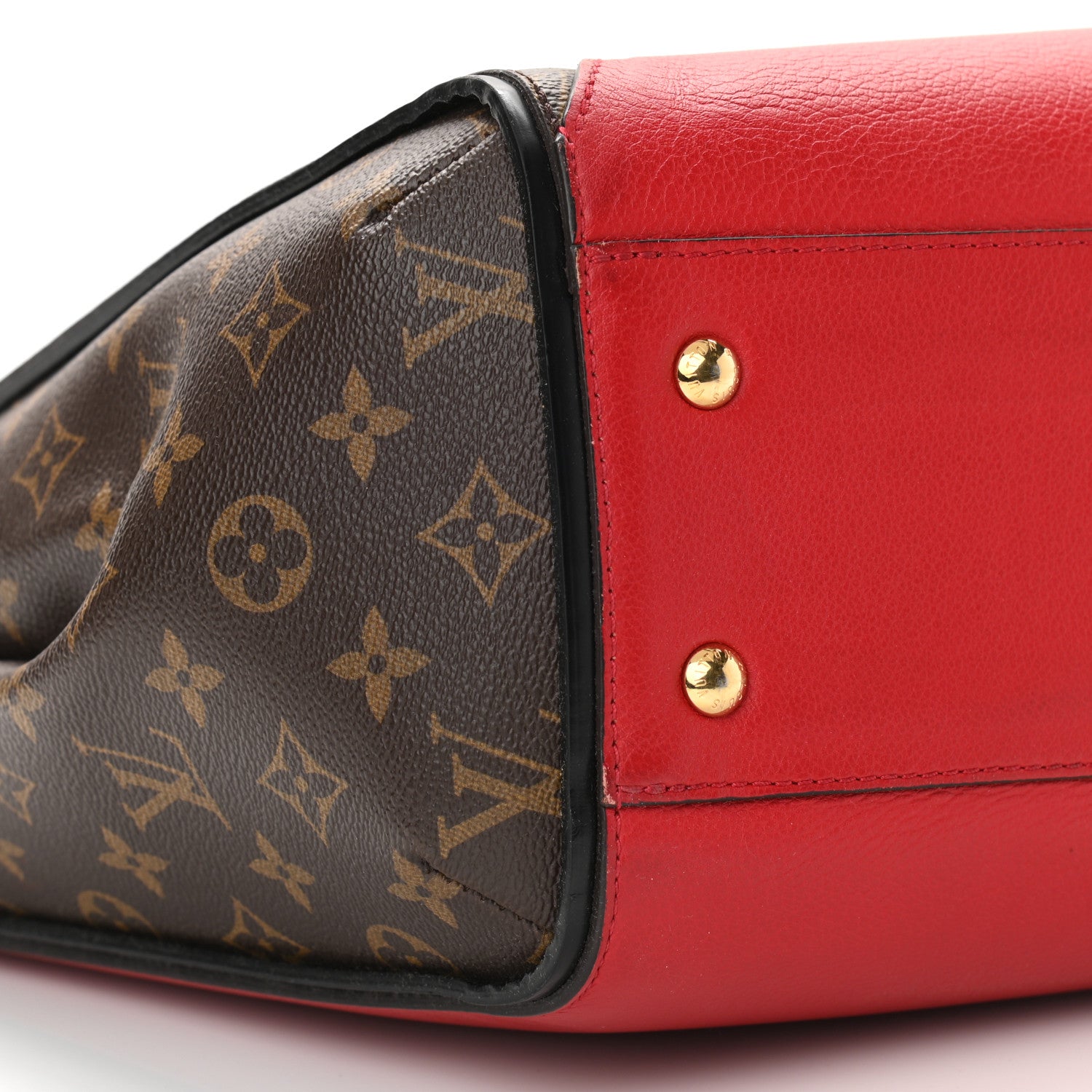 Louis Vuitton Calfskin Monogram Kimono Tote Cherry 9 of 14