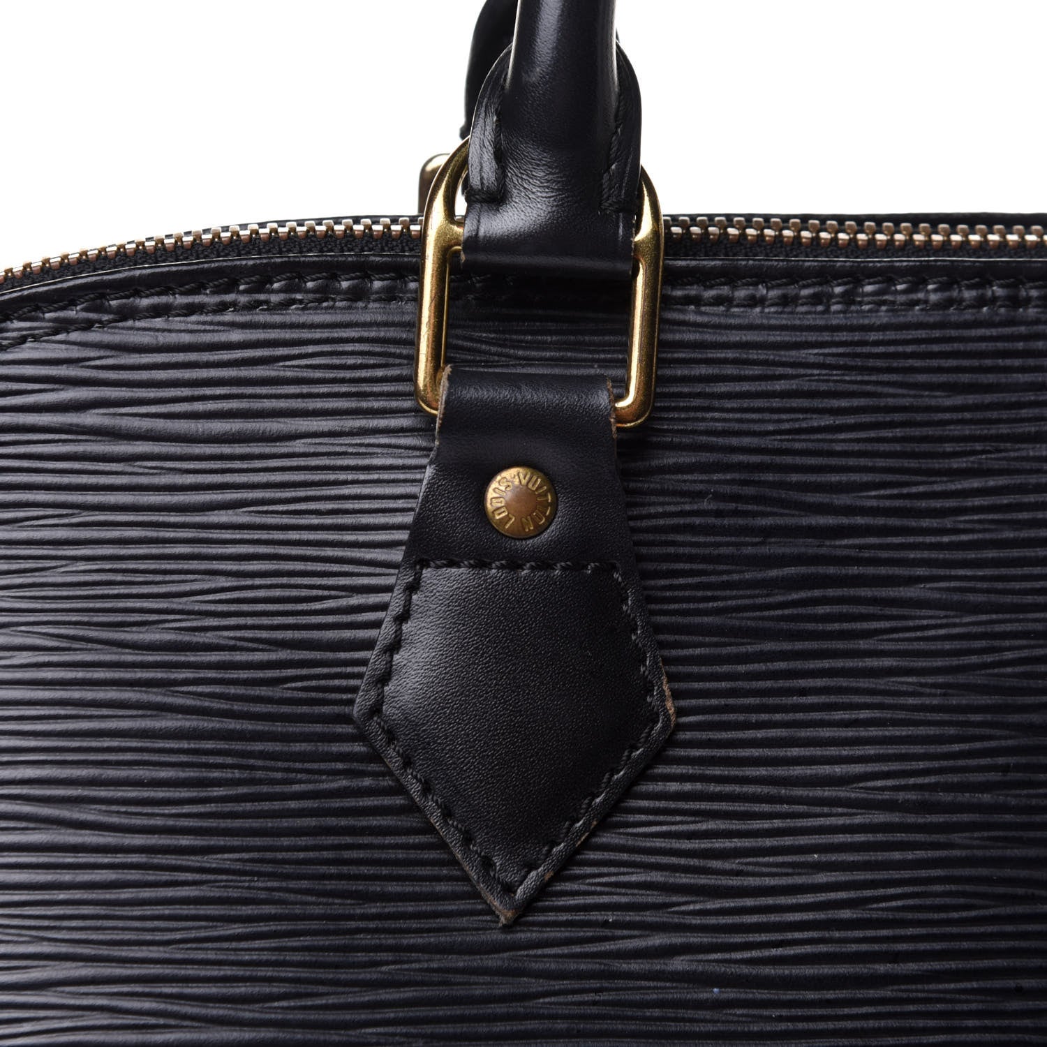 Louis Vuitton Epi Alma PM Black 7 of 11