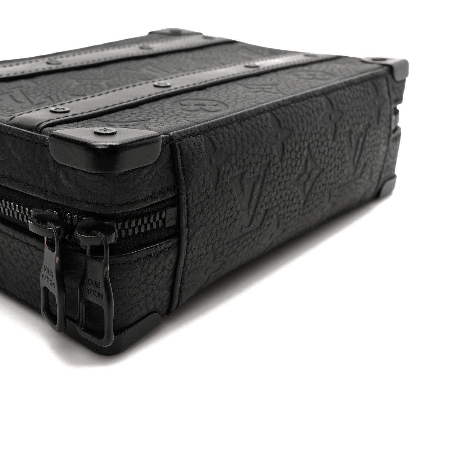 Louis Vuitton Taurillon Monogram Soft Trunk Black 8 of 9