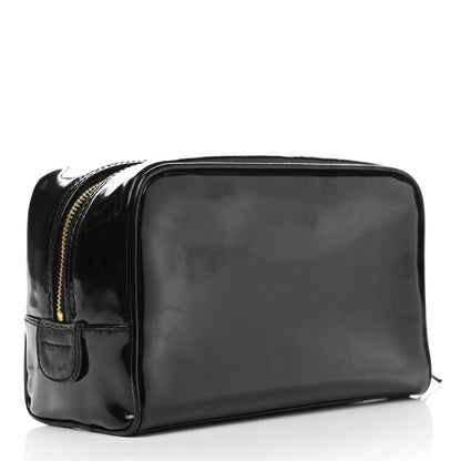Chanel Patent Timeless CC Cosmetic Pouch Black 3 of 12