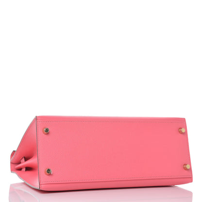 Hermes Epsom Kelly Sellier 28 Rose Azalee 5 of 41