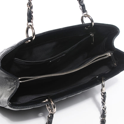 Chanel Caviar Quilted Grand Shopping Tote GST Black 5 of 7
