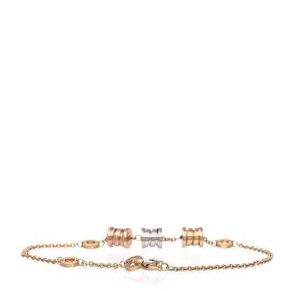 Bulgari 18K Yellow Rose White Gold B.Zero1 Bracelet 3 of 6