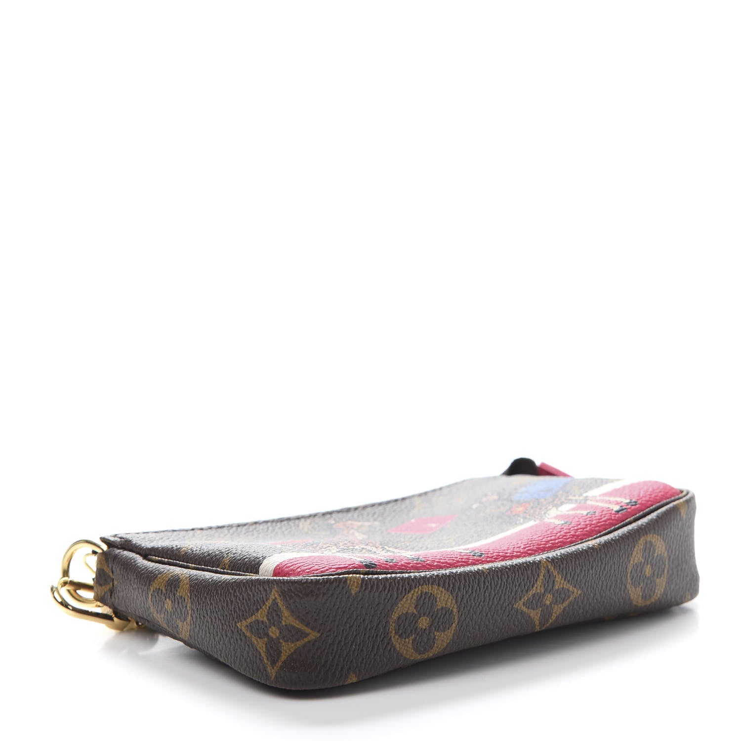 Louis Vuitton Monogram 2017 Christmas Animation Mini Pochette Accessories 4 of 9