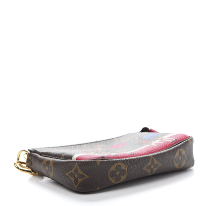 Louis Vuitton Monogram 2017 Christmas Animation Mini Pochette Accessories 4 of 9
