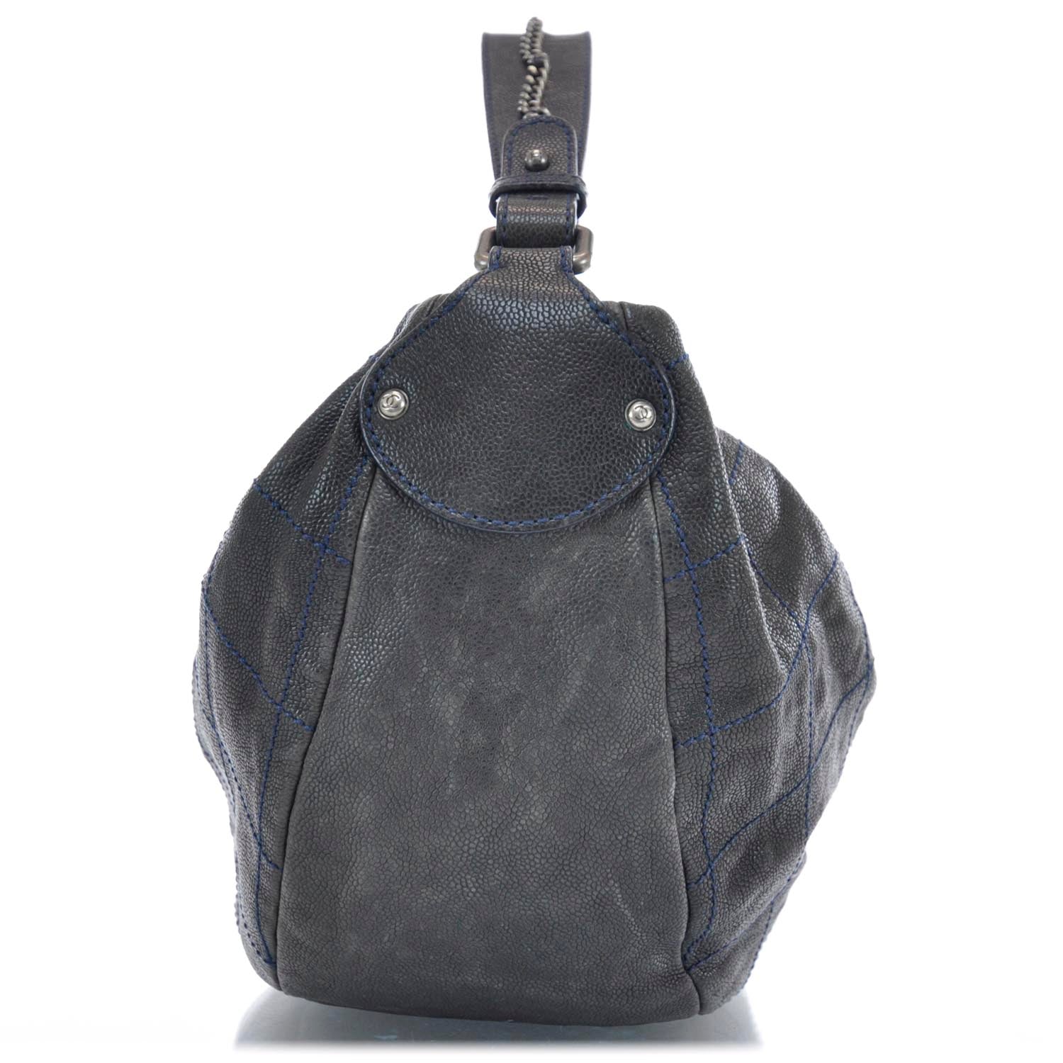 Chanel Caviar Outdoor Ligne Hobo Bag Black 3 of 9