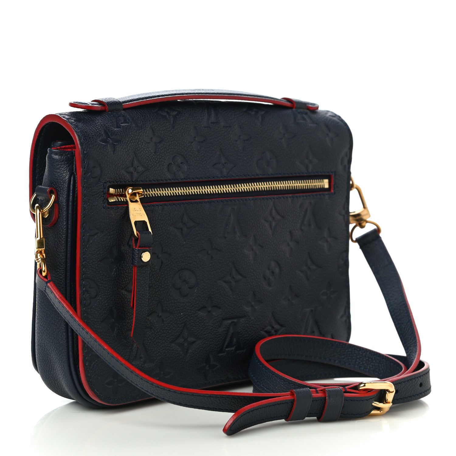 Louis Vuitton Empreinte Pochette Metis Marine Rouge 3 of 9