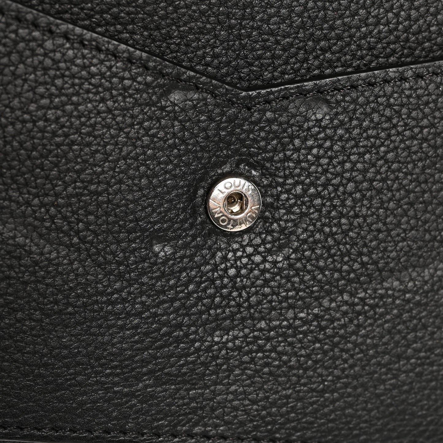 Soft Calfskin My Lockme Wallet Black