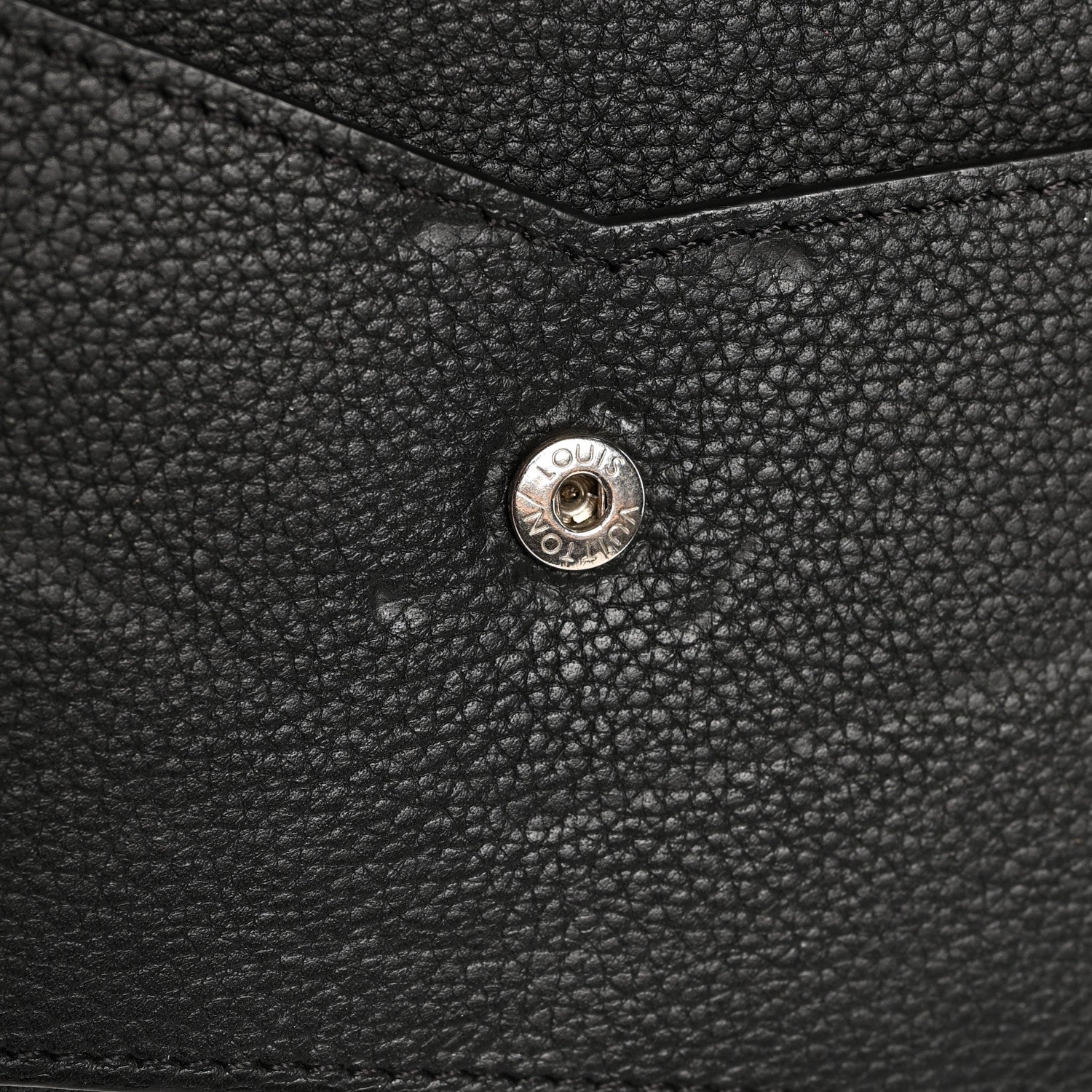 Louis Vuitton Soft Calfskin My Lockme Wallet Black 9 of 9