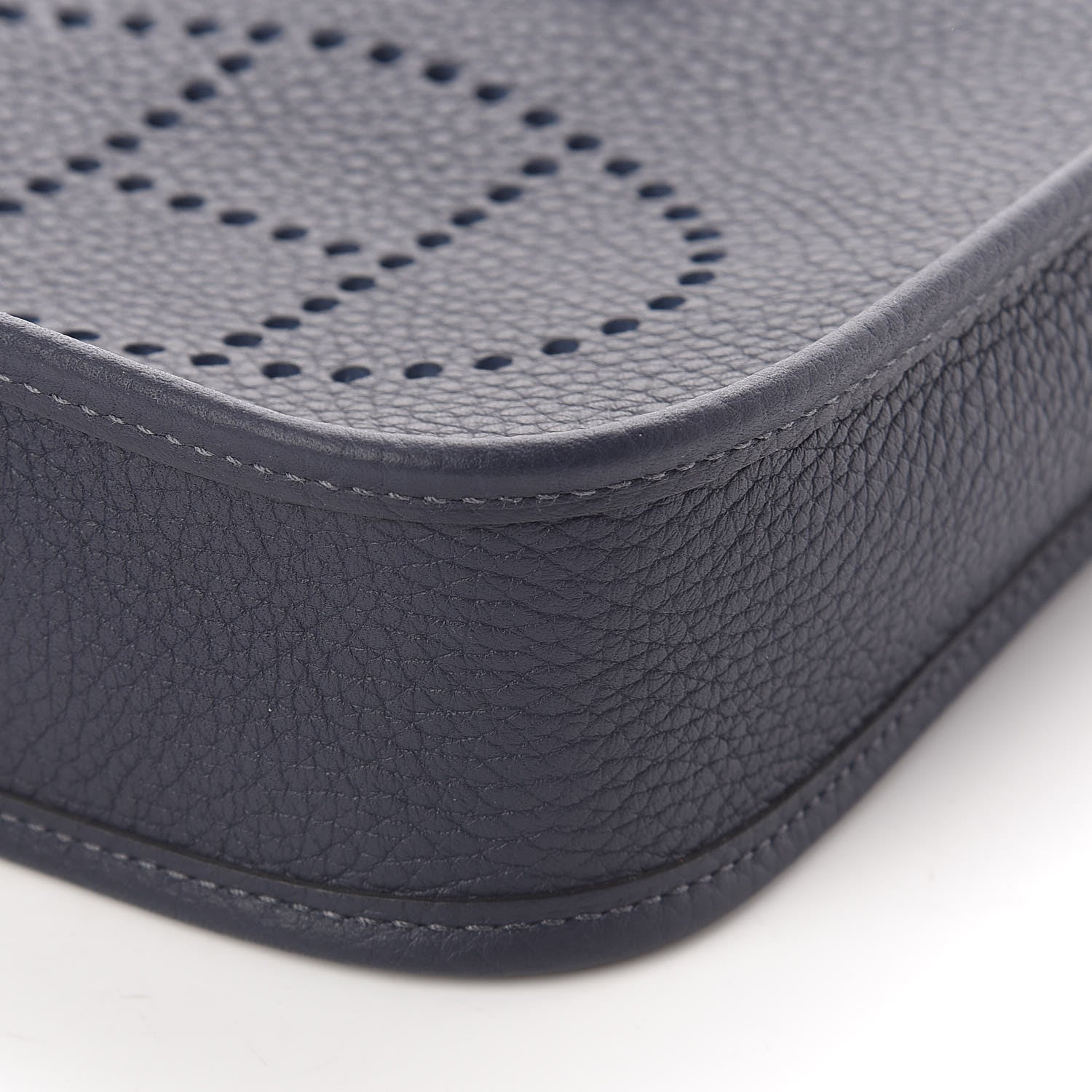 Hermes Taurillon Clemence Amazone Evelyne TPM Bleu Nuit Bleu Indigo 9 of 10