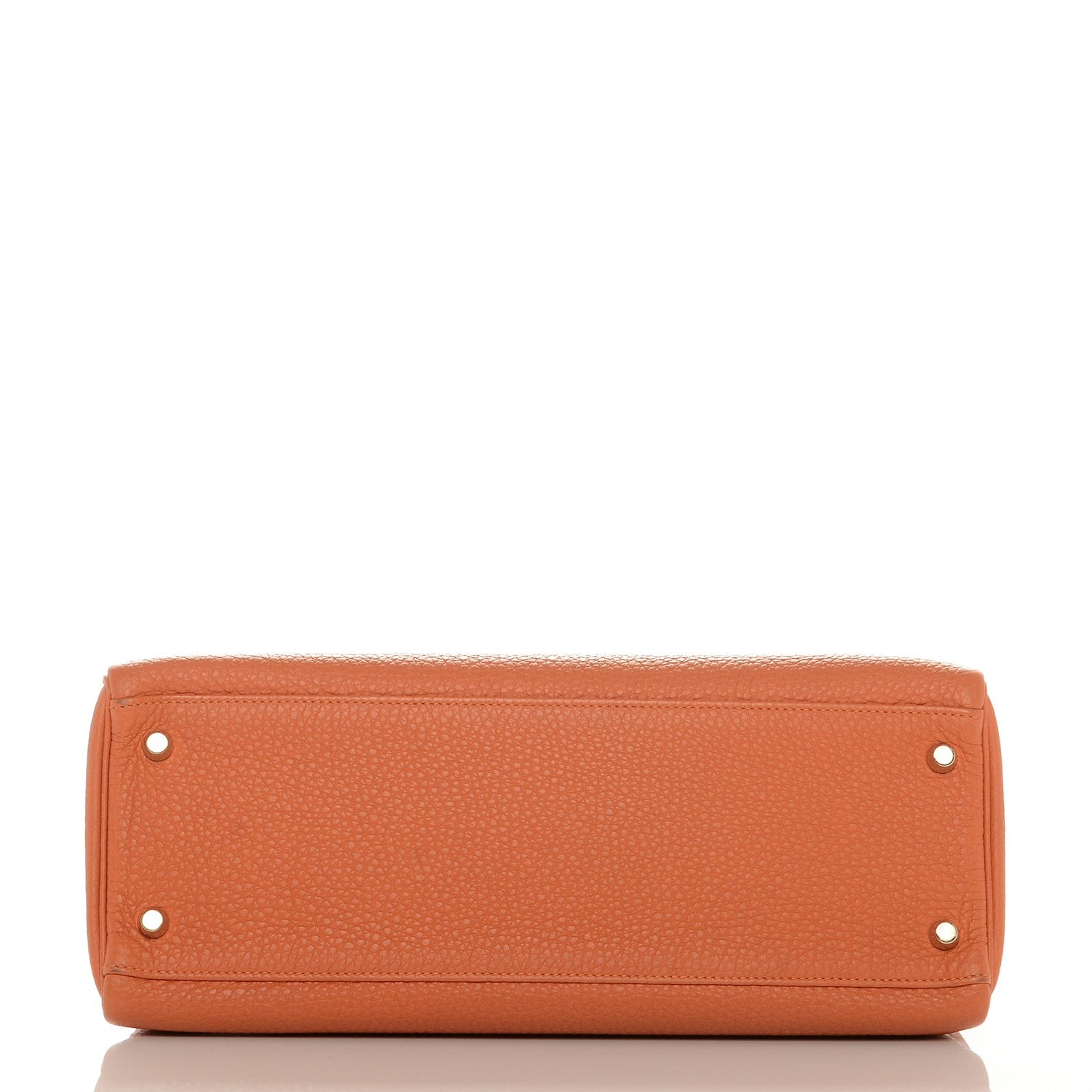 Hermes Togo Kelly Retourne 32 Orange 5 of 23