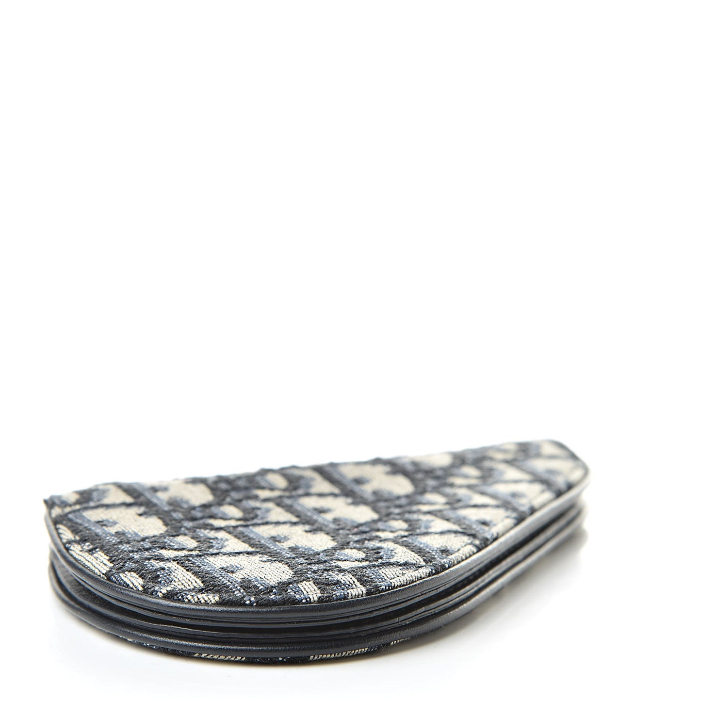 Oblique Saddle Coin Purse Blue