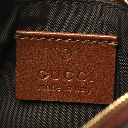 Gucci GG Supreme Monogram Key Case Beige Ebony Cuir 6 of 8