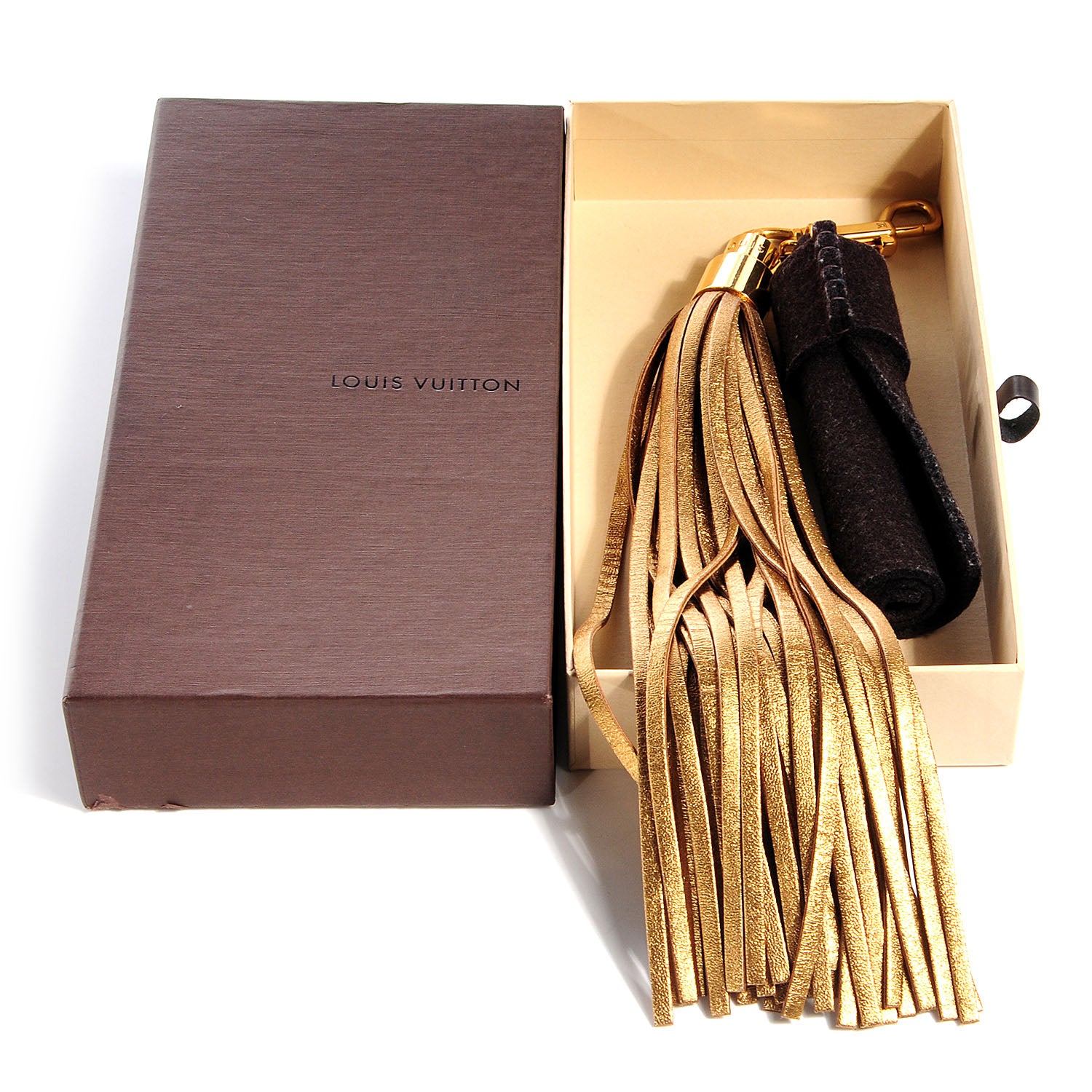 Louis Vuitton Rainbow Bag Charm Bronze 4 of 4