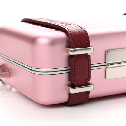 Christian Dior X RIMOWA Aluminum Personal Clutch On Strap Rose 8 of 11