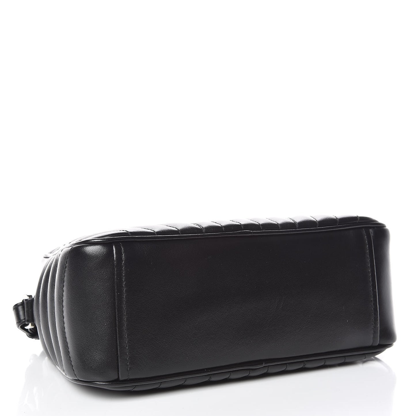 Soft Calfskin Diagramme Crossbody Bag Black
