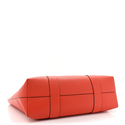 Mulberry Small Classic Grain Bayswater Tote Orange 6 of 14