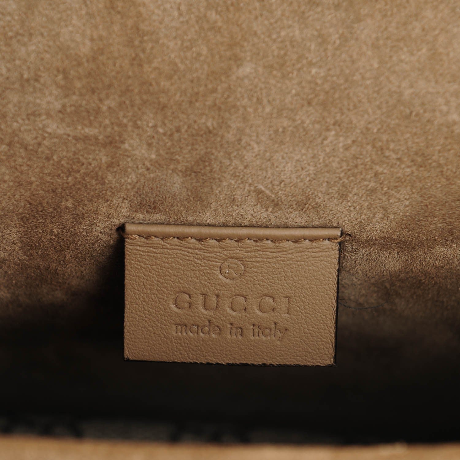 Gucci GG Supreme Monogram Mini Dionysus Shoulder Bag Taupe 6 of 7
