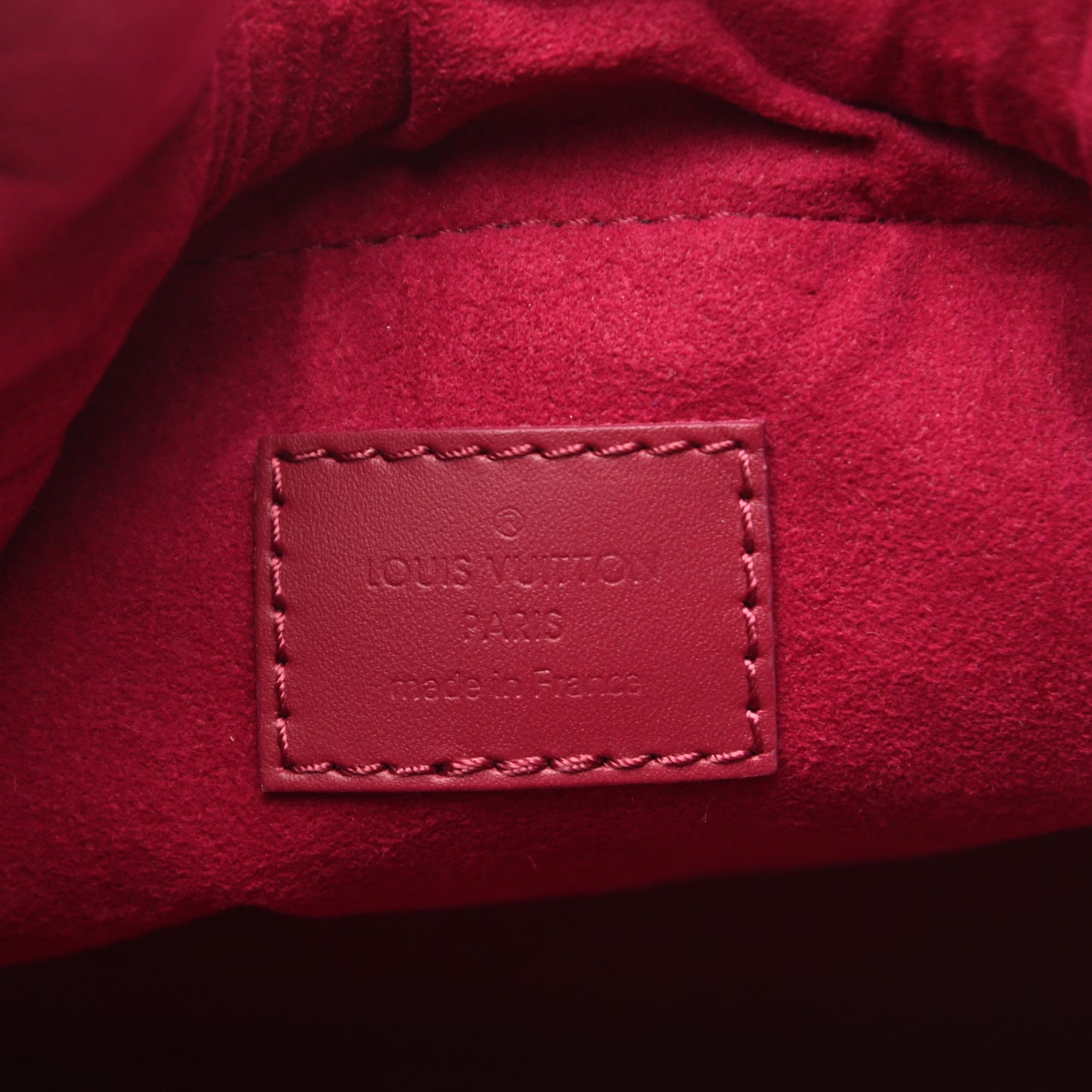 Monogram Pouch Noe Fuchsia