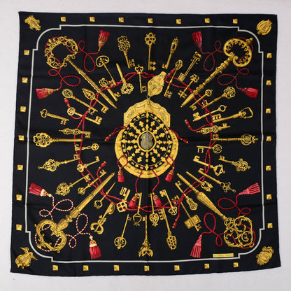 Hermes Silk Keys Les Cles Scarf 90 2 of 4