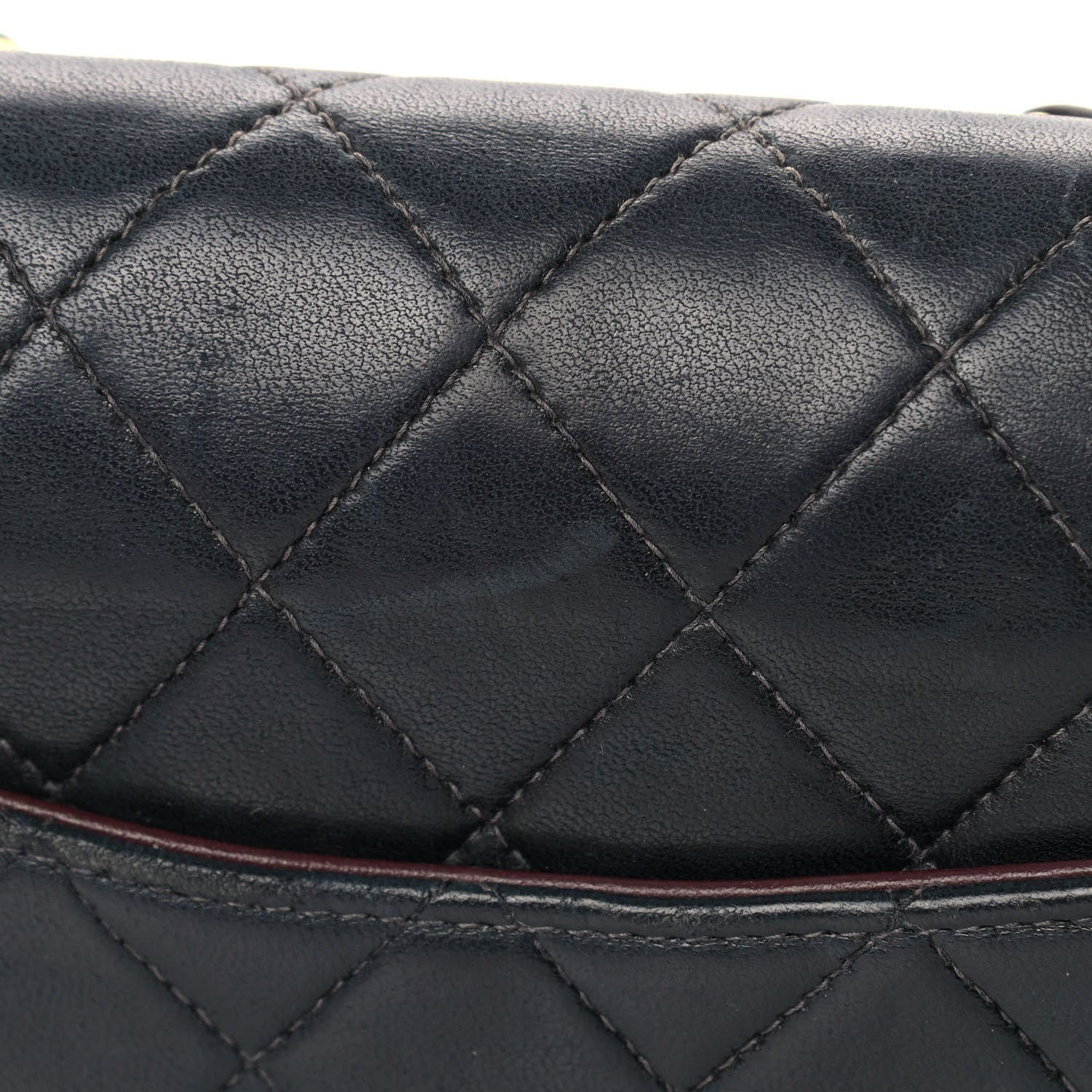 Chanel Lambskin Quilted Small Double Flap Black 12 of 20