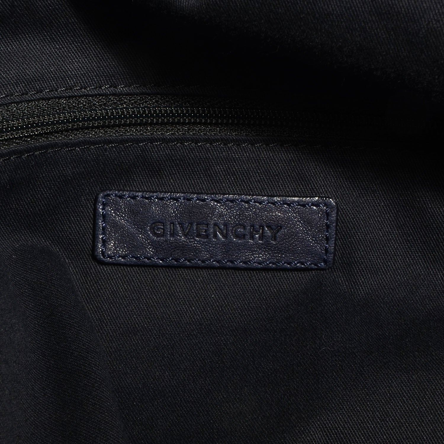Givenchy Pebbled Calfskin Medium Nightingale Navy 6 of 11