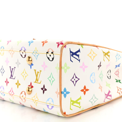 Louis Vuitton LOUIS VUITTON Monogram Multicolor Aurelia MM White 9 of 9