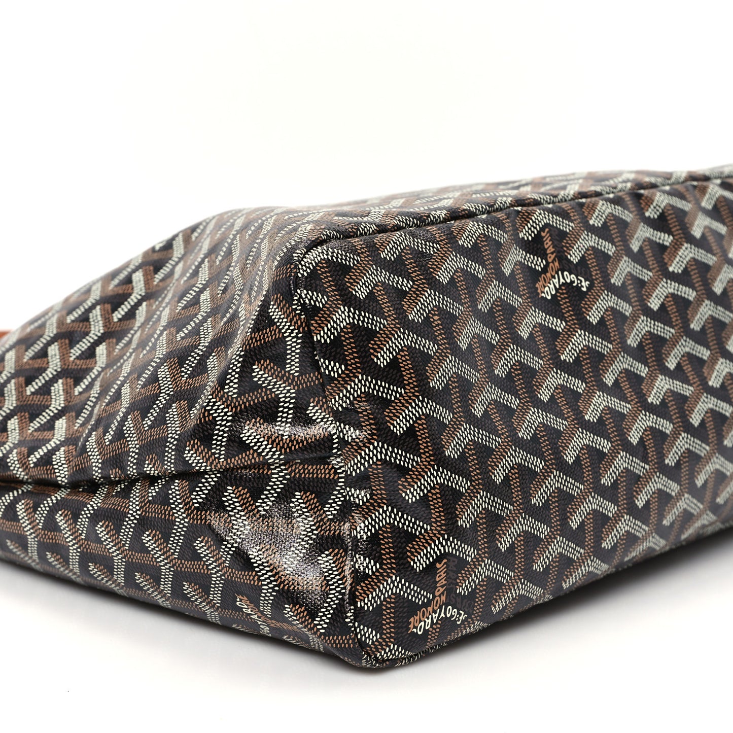 Goyardine Boheme Hobo Black Gold