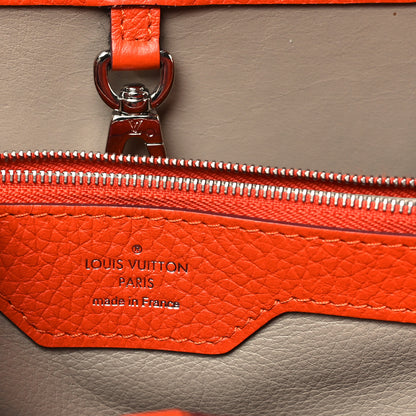 Louis Vuitton Taurillon Capucines GM Red 6 of 9