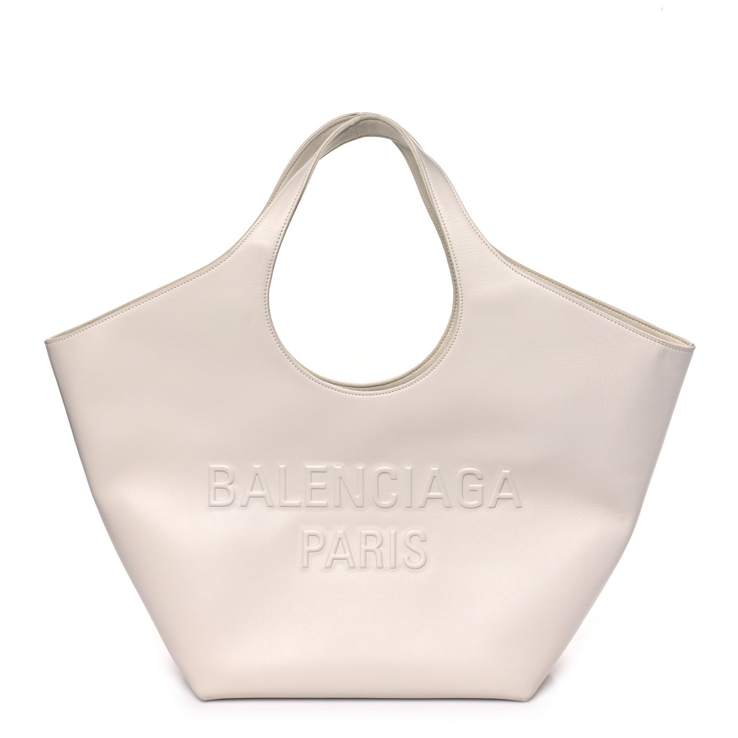 Balenciaga Smooth Calfskin Mary Kate Tote White 1 of 10