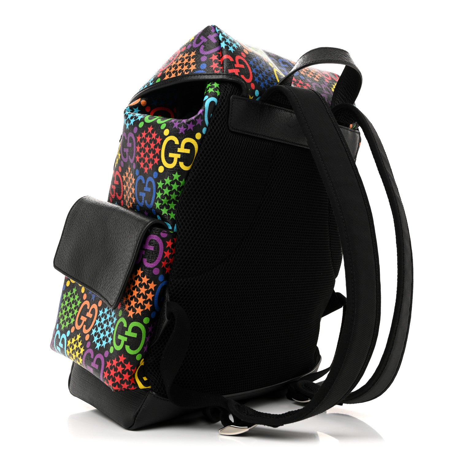 Gucci GG Supreme Monogram Psychedelic Medium Double Buckle