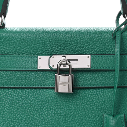 Hermes Togo Kelly Retourne 28 Vert Vertigo 10 of 11