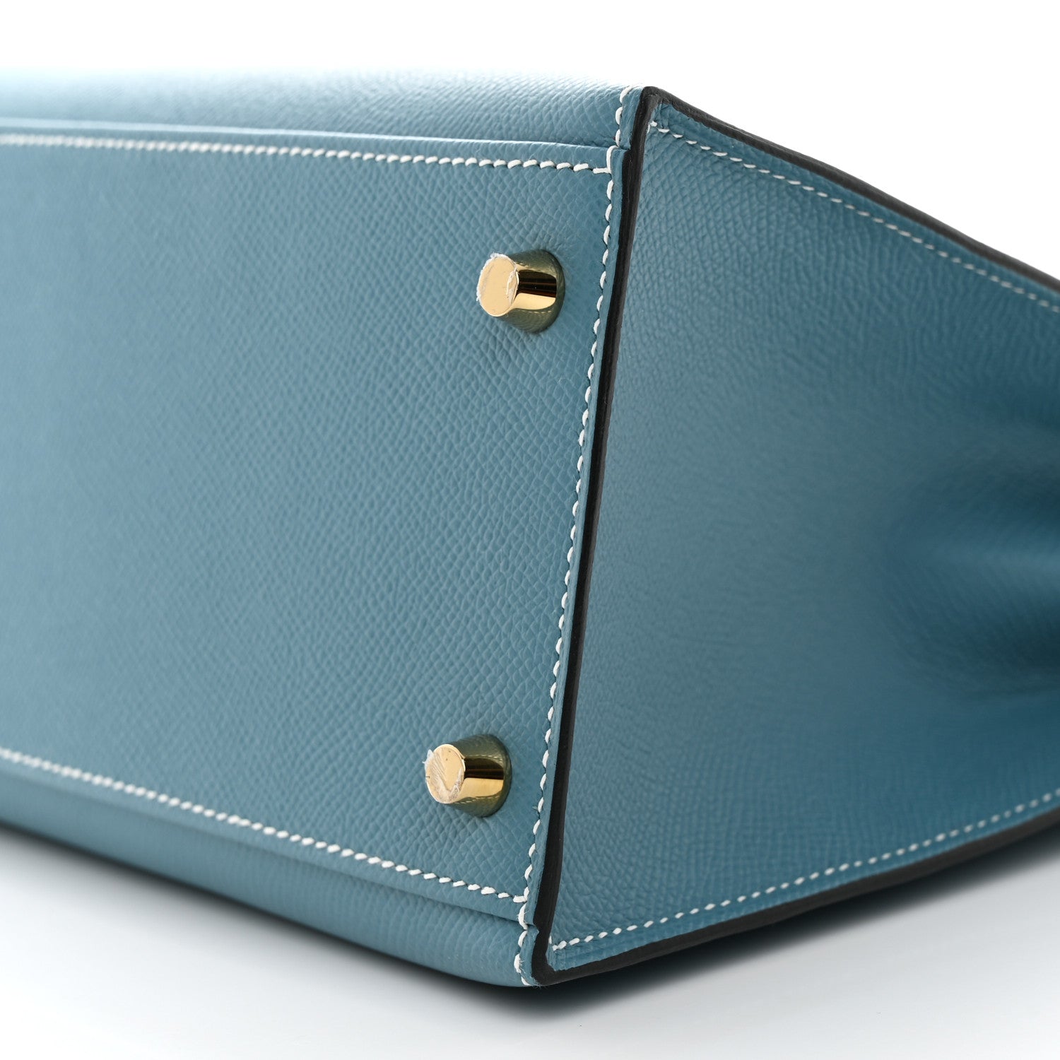 Hermes Epsom Kelly Sellier 28 New Blue Jean 11 of 15