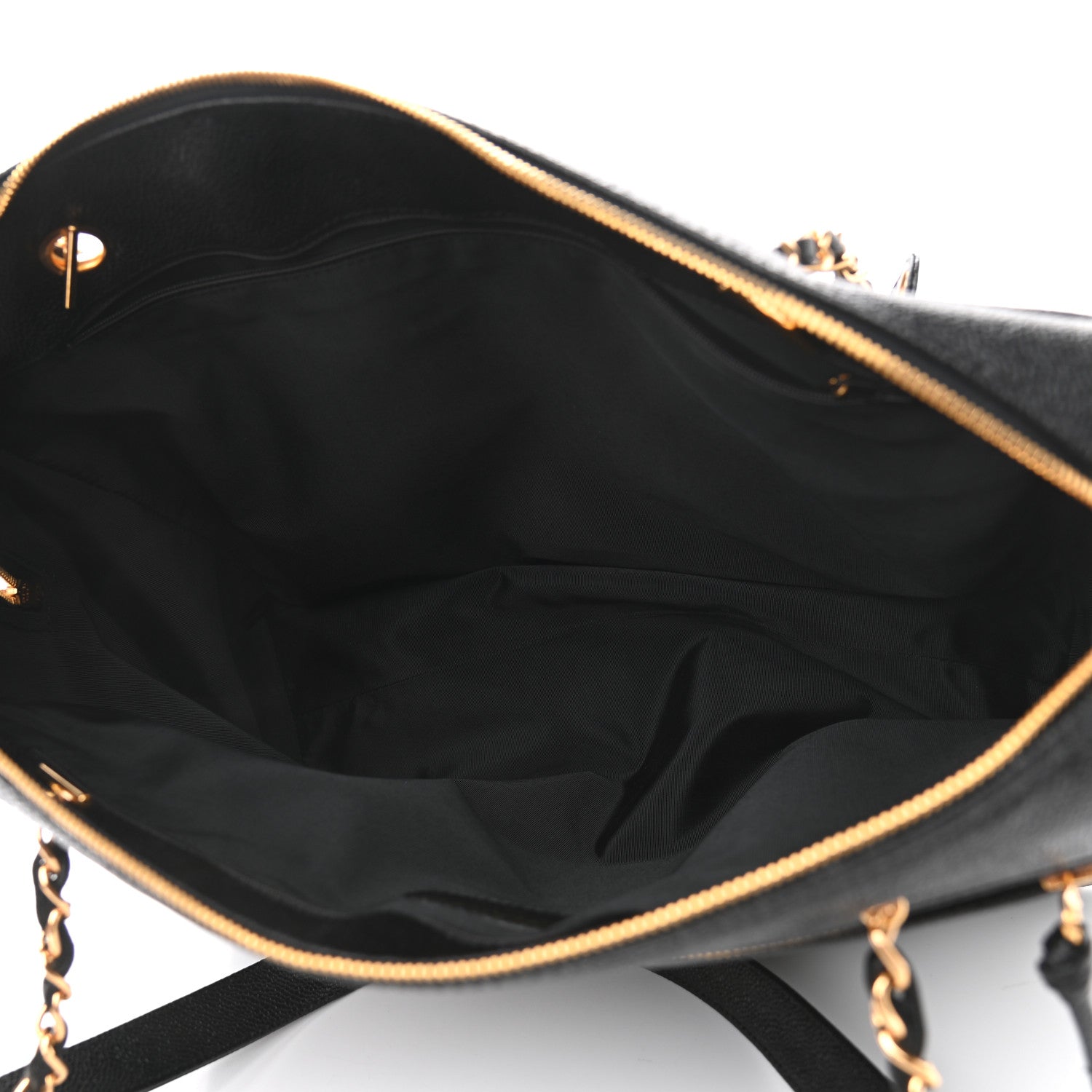 Chanel Caviar CC Shoulder Bag Black 7 of 10