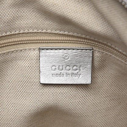 Gucci Guccissima Small D Gold Ring Messenger Silver 6 of 11