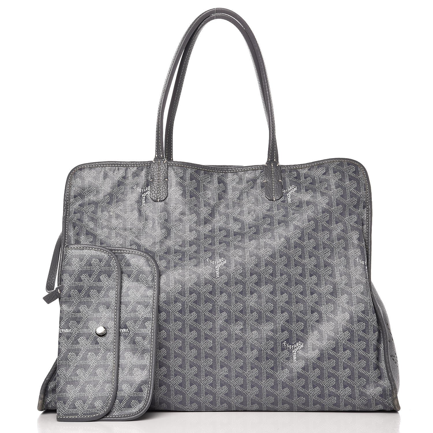 Goyard Goyardine Sac Hardy Pet Carrier PM Grey 5 of 15