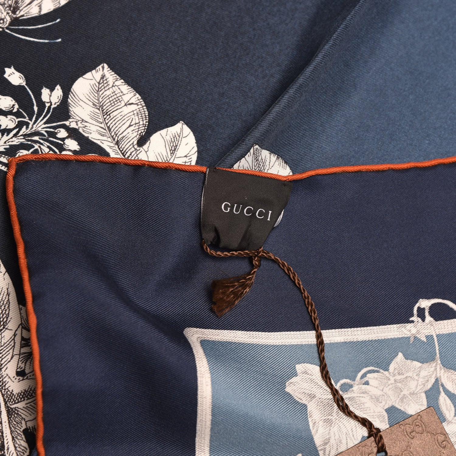 Gucci Silk Wondergarden Monogram Square Scarf 4 of 7