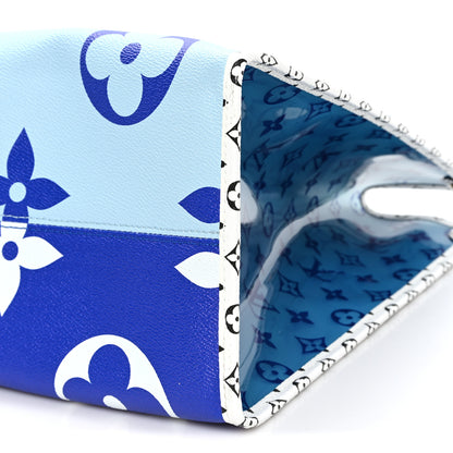 Louis Vuitton Monogram Giant Saint Barth Onthego Blue 9 of 11
