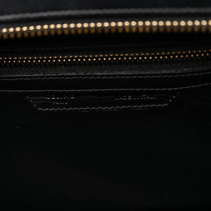 Celine Canvas Smooth Calfskin Micro Tri-Color Luggage Navy Blue 6 of 12