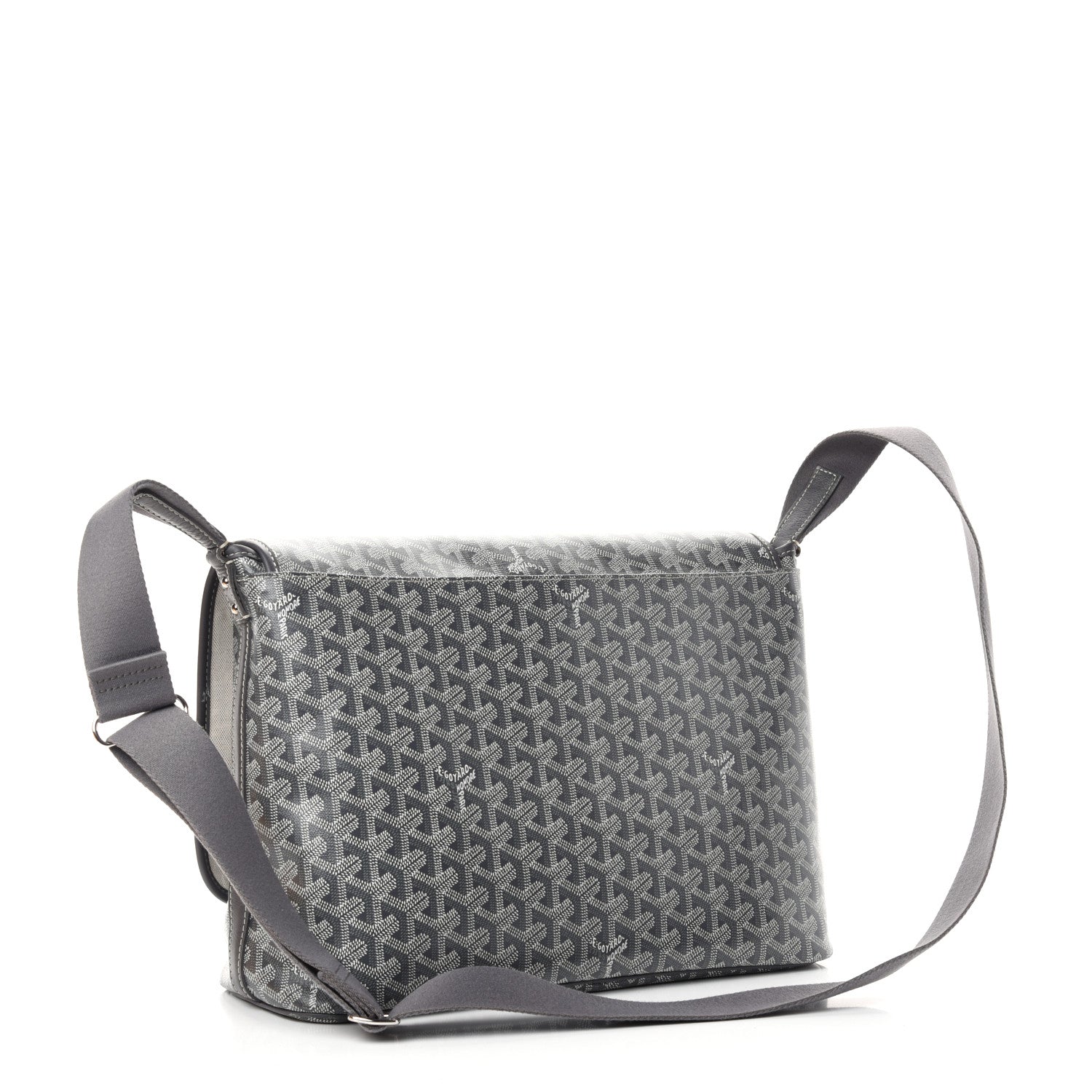 Goyard Goyardine Capetien Messenger Bag Grey 3 of 8
