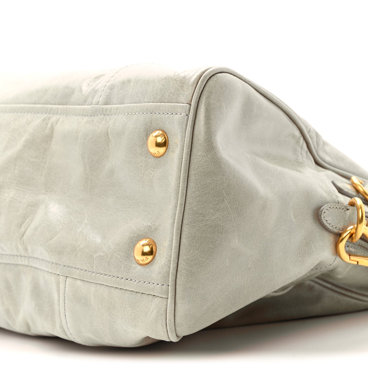 Vitello Shine Bauletto Nube