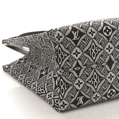 Louis Vuitton Jacquard Since 1854 Onthego GM Grey 7 of 8