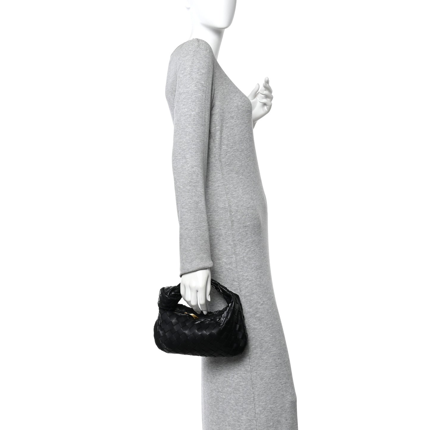 Nappa Intrecciato Mini Jodie Black
